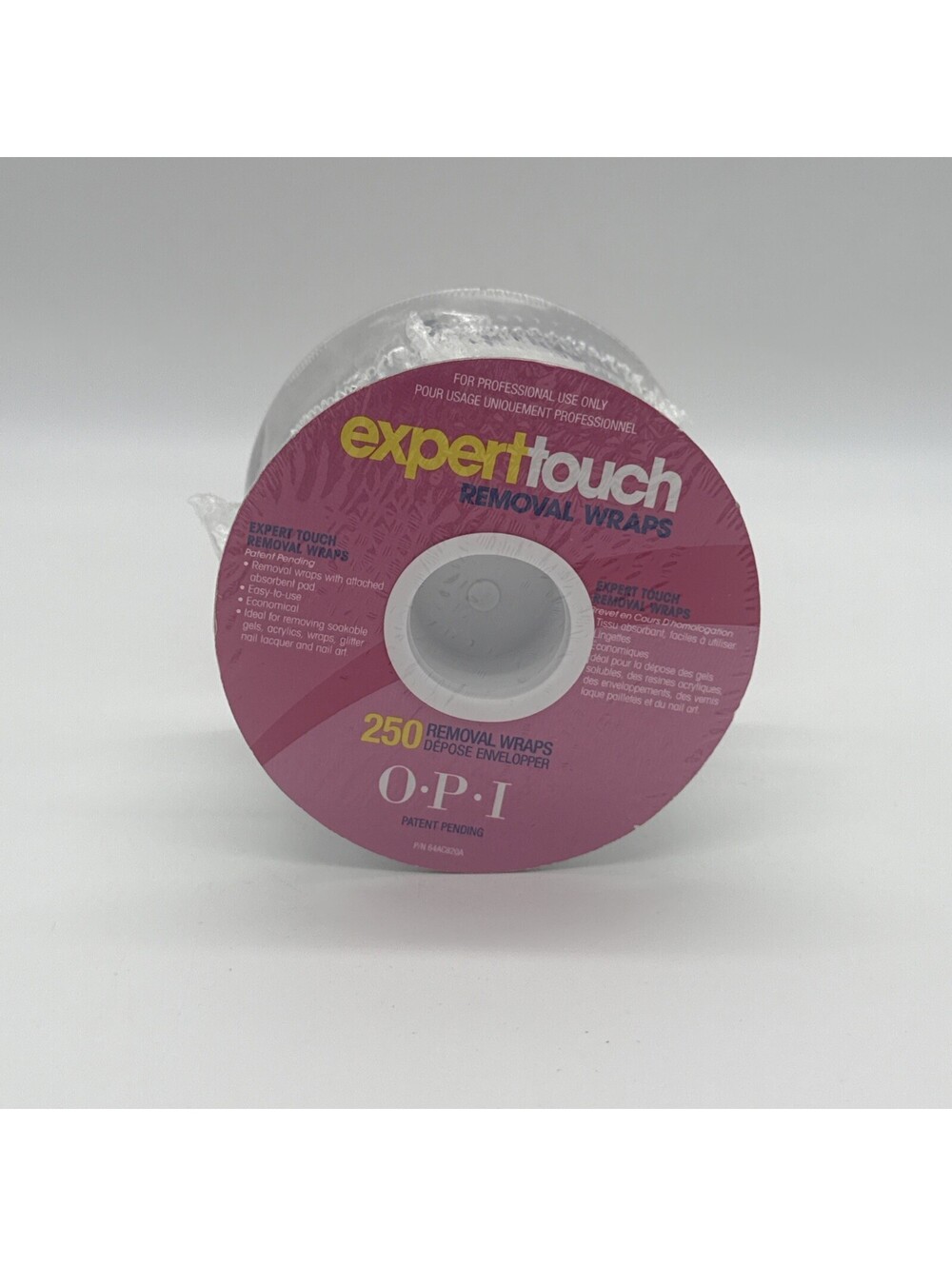 OPI Expert Touch Removal Wraps 250 pcs